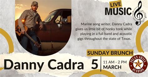 Sunday Brunch and Live Music with Danny Cadra!, Pecan Grill at the ...