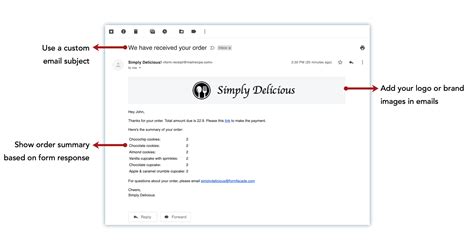 Image result for Google Form Email Collection Notification Template