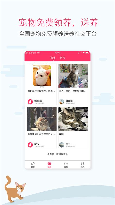 爱宠-宠物领养app_cindy甜甜-站酷ZCOOL