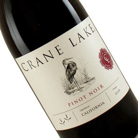 Crane Lake 2016 Pinot Noir, California - The Wine Country