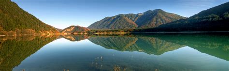 Download wallpaper the sky, water, transparency, mountains, lake ...