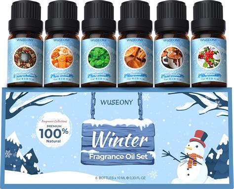 Amazon.com: WUSEONY Winter Essential Oil for Diffusers Home, Holiday ...