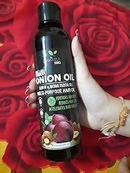 Luxura Sciences 250 ML Onion Hair Oil with 14 Essential Oils, Multi ...