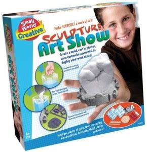 Small World Toys Creative - Sculpture Art Show Art & Craft Kit ...