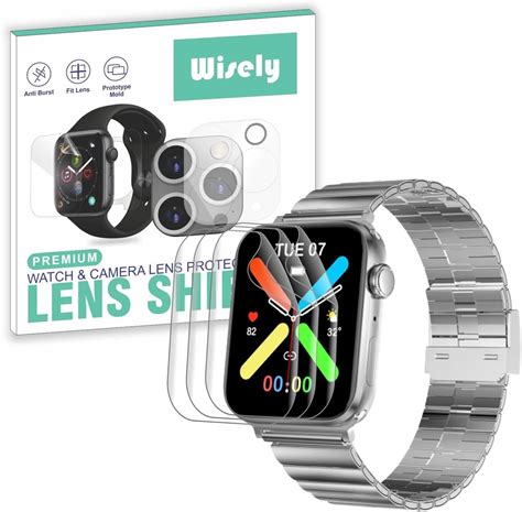 Wisely Fire Boltt Visionary Smart Watch Screen Guard Scratch Guard Full ...