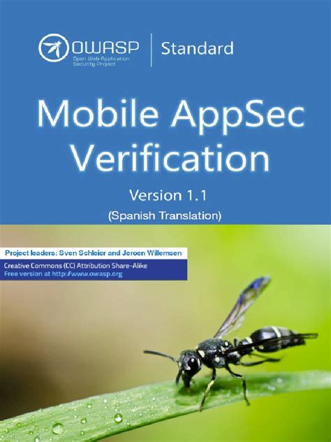 Features of OWASP Mobile Security Testing Guide 的图像结果