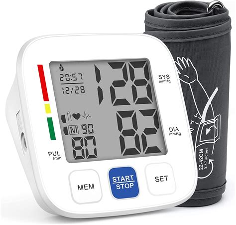 Extra Large Upper Arm Blood Pressure Monitor for 2 Users - Automatic BP ...