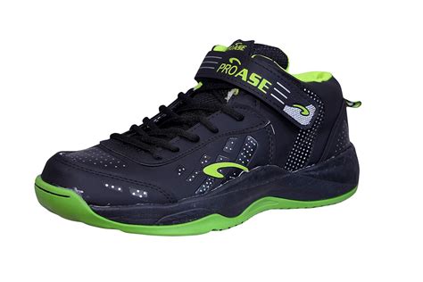 Buy PRO ASE Men's Black Synthetic Leather Basketball Shoe 10 at Amazon.in