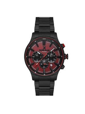 Buy Daniel Klein Exclusive Stainless Steel Red Dial Exclusive Men's ...