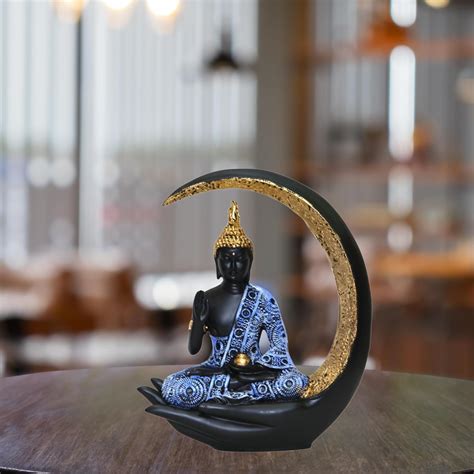 Buy Buddha Statue Home Decor Decorative Showpiece House Warming Gift ...
