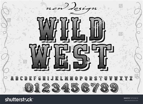 2,117 Wild West Alphabet Images, Stock Photos & Vectors | Shutterstock