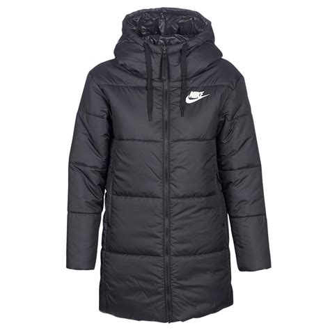 Nike Long Sport Jacket in Black - Lyst