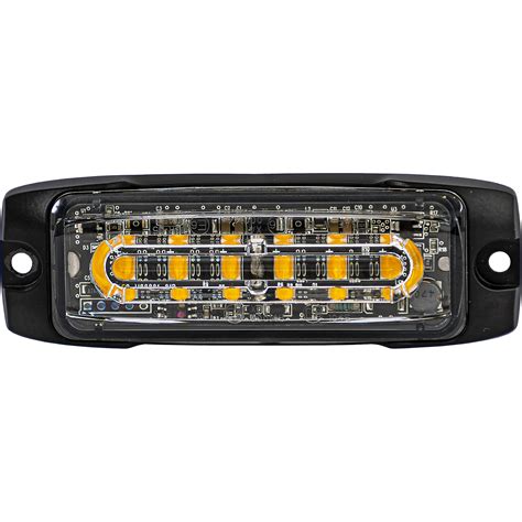 Buyers Products, Wide Angle 4in. LED Strobe Light - Amber, Light Type ...