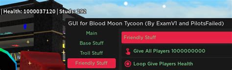 Image result for Blood Moon Tycoon GUI Script Pastebin