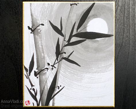 Sumi Bamboo Painting