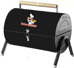 Geico master FoldablePlatedBarbecueBBQNetBasketGasCharcoalGrill ...