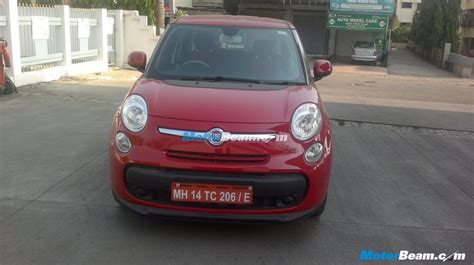 Fiat 500L Spotted Testing In India » Car Blog India