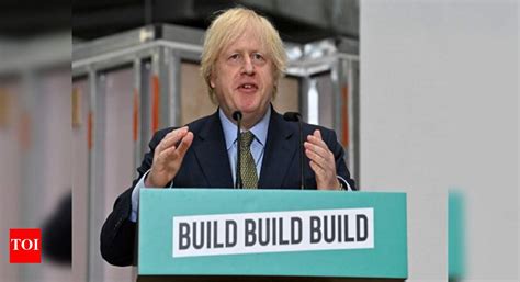 UK PM pledges 'infrastructure revolution' for virus crisis - Times of India
