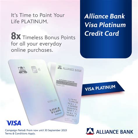 Credit Card Visa Platinum