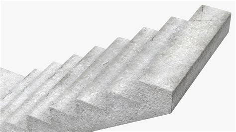 3D Precast Concrete Stairs model | 3D Molier International
