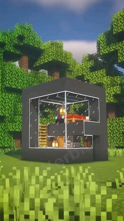 Image result for Minecraft How to Build a Small Modern House Tutorial 13