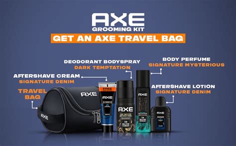 AXE Men's Grooming Kit - Deo Bodyspray Perfume, Deodorant Bodyspray ...
