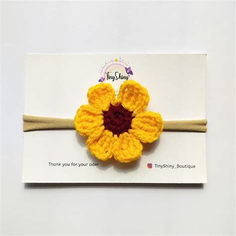 Daisy Flower Bow with Baby Soft Headband – TinyShiny Boutique