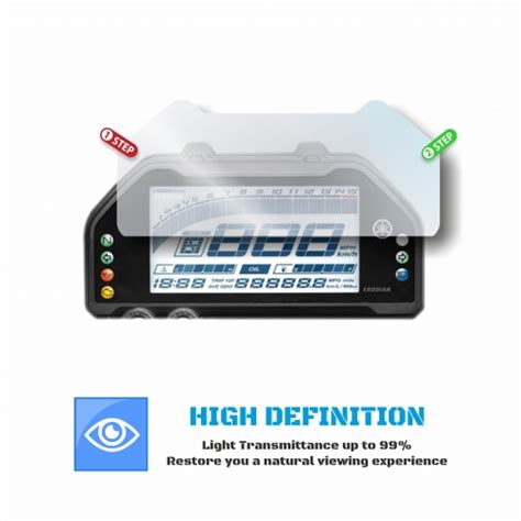 Erodian Meter Display Screen Protector For Yamaha R3 Bikes