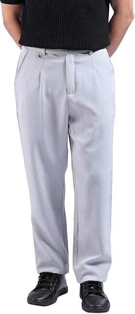 Amazon.in: Loose Fit - Men's Formal Trousers / Men's Pants: Clothing ...
