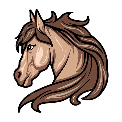 Horse Head Drawings Clip Art