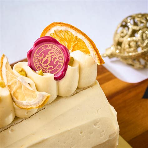 Yuzu Pistachio Log Cake – All Things Delicious