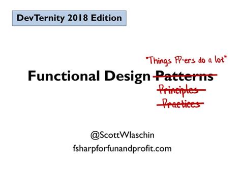 Image result for Functional Design Patterns