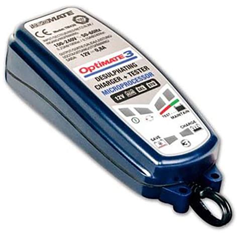TM432 TecMate | TecMate OptiMate 3 Battery Charger For Lead Acid 12 V ...