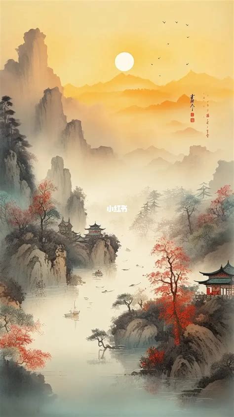 山水画 Ai 的图像结果