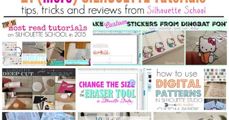 Silhouette America Tutorials 的图像结果