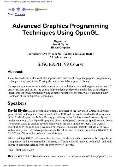 Image result for OpenGL Advanced Graphics