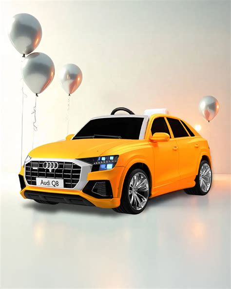 Audi Q8 Ride On Car-Battery Operated-3 Point Safety Belt-With Manual or ...