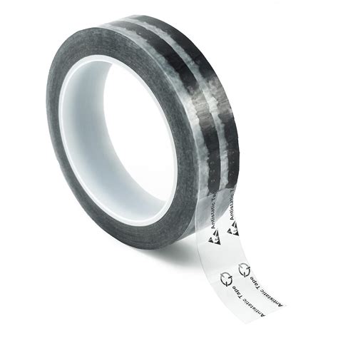 Bertech ESD Packaging Tape with ESD Symbol, Clear, 2 Inches Wide x 36 ...