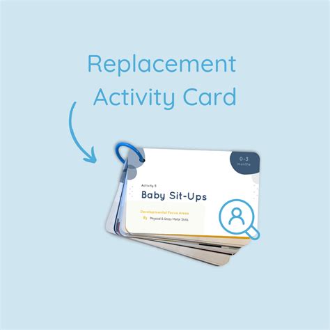 Replacement Activity Card (Curious Baby 0-12 mo) - Curious Baby Cards