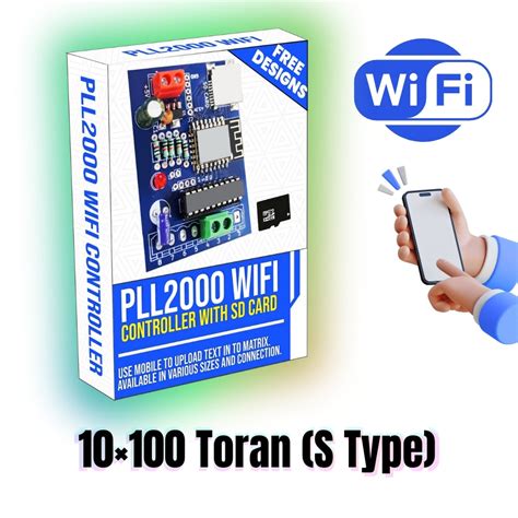 PLL2000 Wi-Fi Controller – 10×100 Toran (S Type) With 4GB SD Card ...