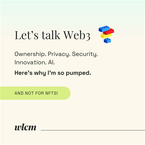 How Web3 can benefit your data universe | WLCM "Welcome" App Studio ...