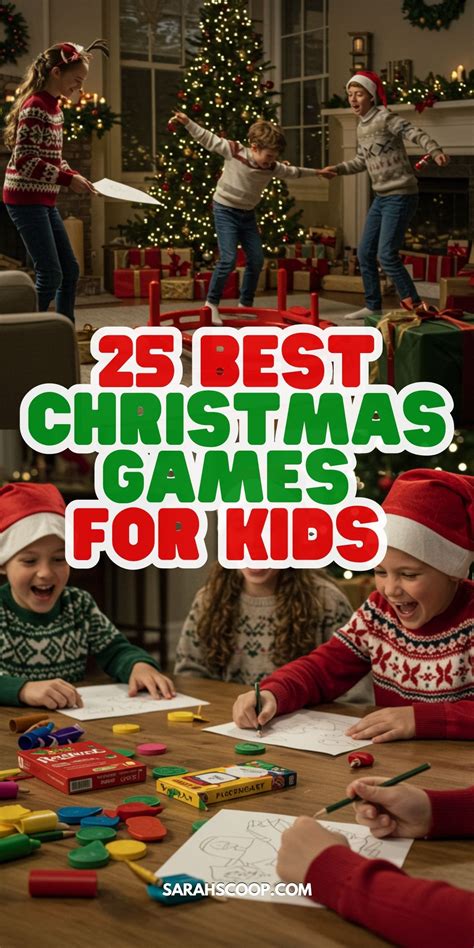 25 Best Christmas Games for Kids