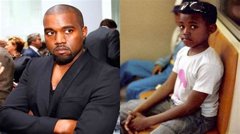 Always had that stare and swag: Kanye West's childhood photos prove ...