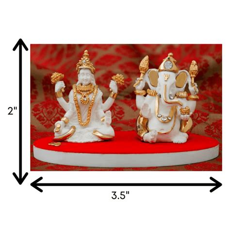 Laxmi & Ganesha (small) — Kim Krafts