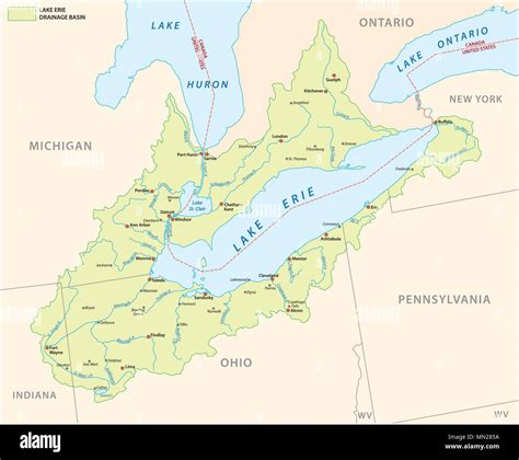 Lake Erie Map And Counties Lake Erie CREP Program Gives Ottawa County