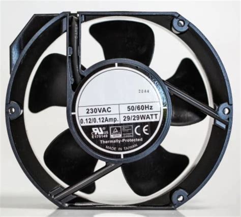 RS PRO | RS PRO Axial Fan, 230 V ac, AC Operation, 399.3m³/h, 29W ...