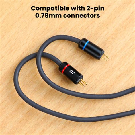 AUDIOCULAR C08 4 Core Type C Upgrade Cable For IEM With AI-ENC ...