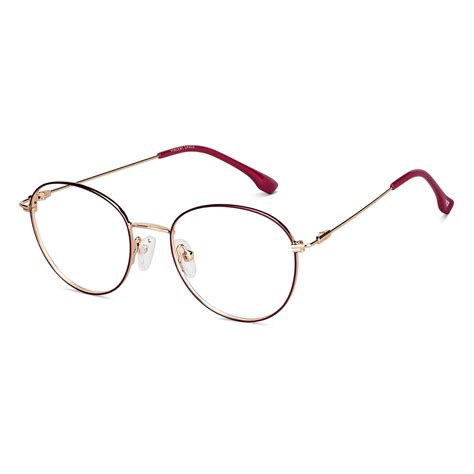 Buy Pink Gold Full Rim Round Vincent Chase Sleek Steel VC E14032-C4 ...