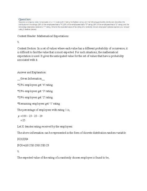 Mathematical Expectation- How to apply in the given real life situation ...
