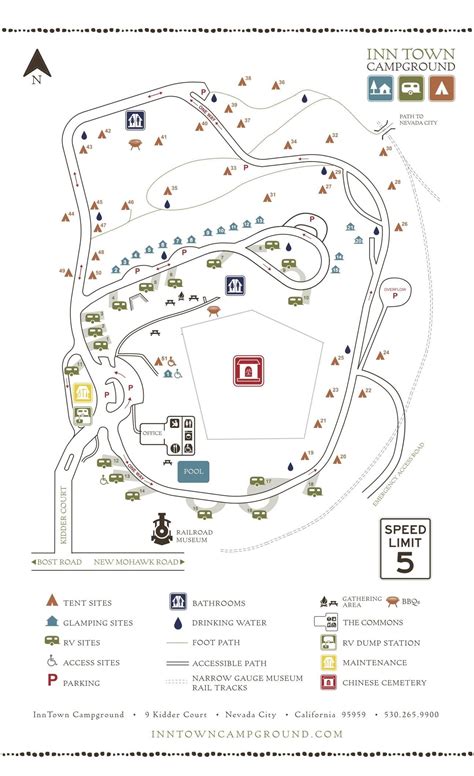Spanish Flat Campground Map at Michael Partin blog